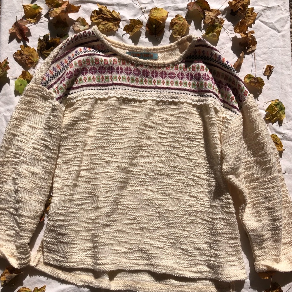 Flying Tomato boutique fall sweater! Size Small
